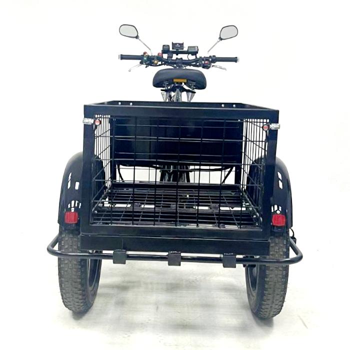 Электровелосипед трехколесный Tiras JOB FAT 2420 PRO-1000 36V 48Ah - фото 4