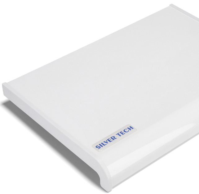 Подоконник SILVER TECH ПВХ 500 мм Белый глянецевый (2686519153) Подоконник SILVER TECH ПВХ 500 мм Белый глянецевый (2686519153)