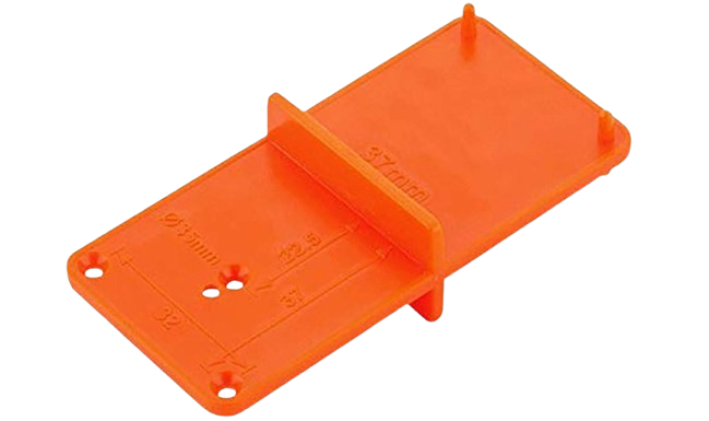 Шаблон кондуктор для розмітки меблевих дверей 35 мм 40 мм (1322428997)