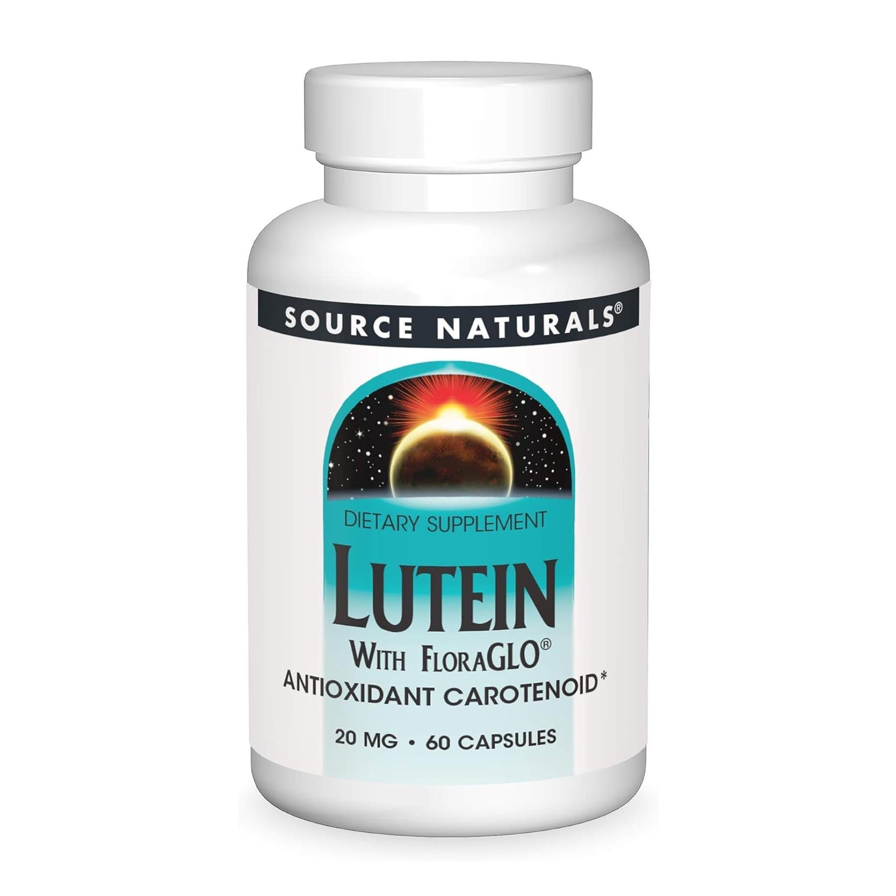 Лютеїн Source Naturals Lutein 20 мг 60 кап.