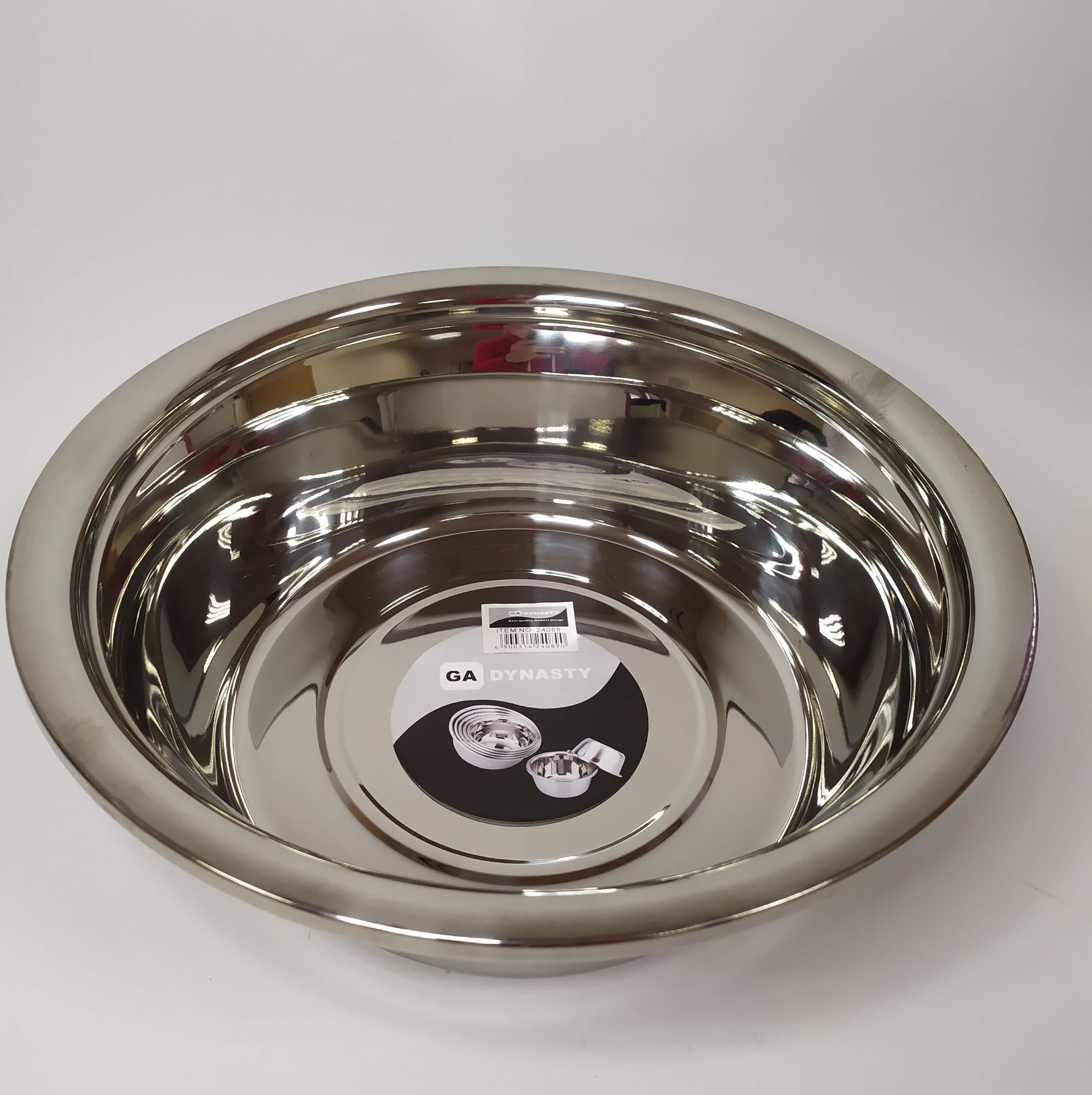 Миска Dynasty металлическая 32 см DN-24089 Миска Dynasty металлическая 32 см DN-24089