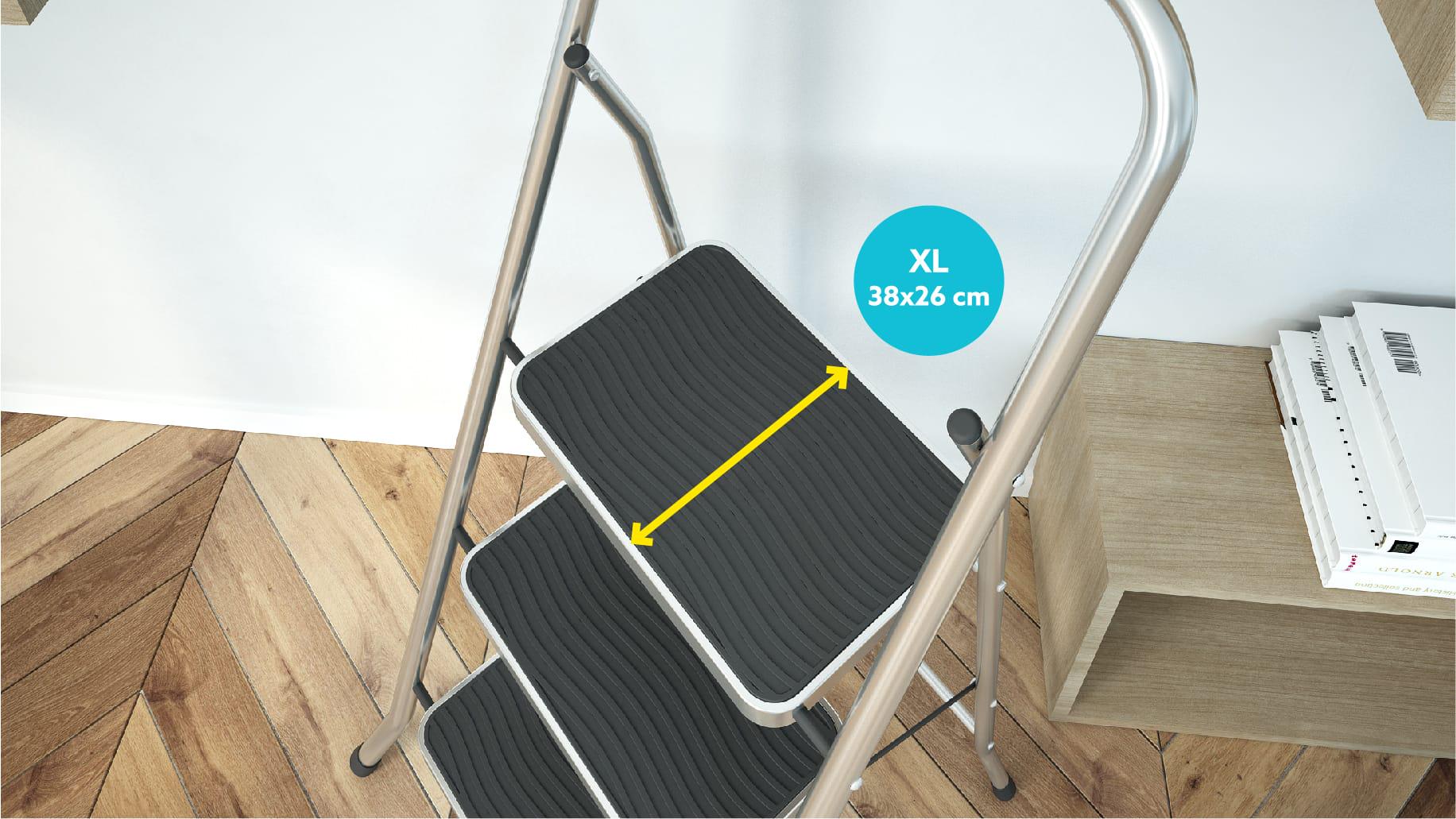 Драбина Colombo Security 3 щаблі (G205AT3W) - фото 6