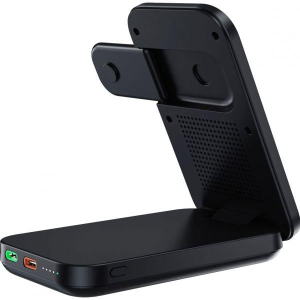 Повербанк Choetech Magnetic 10000 mAh Qi-2 15W Black (B750-CCBK) - фото 3 Повербанк Choetech Magnetic 10000 mAh Qi-2 15W Black (B750-CCBK) - фото 3