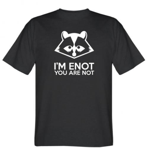 Футболка чоловіча I'm ENOT 3XL Чорний (306444-2-40163-XXXL) Футболка чоловіча I'm ENOT 3XL Чорний (306444-2-40163-XXXL)