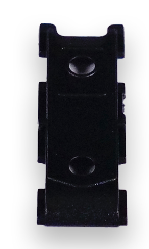 Панель кріпильна Ajax SmartBracket для великого магніту DoorProtect Black (16970)