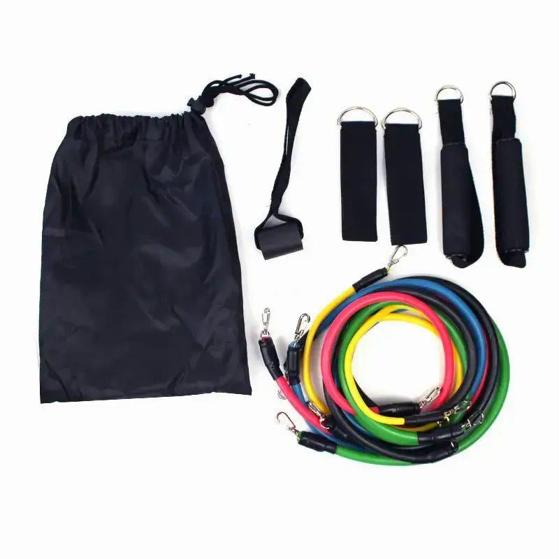 Набор трубчатых эспандеров для фитнеса/тренировок и атлетических упражнений Power Resistance Bands - фото 4 Набор трубчатых эспандеров для фитнеса/тренировок и атлетических упражнений Power Resistance Bands - фото 4