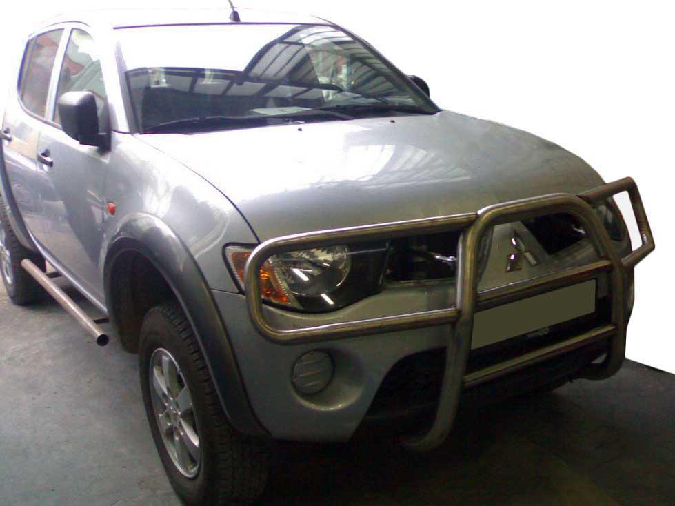 Кенгурятник CAN WT025 для Mitsubishi L200 2006-2015 нержавеющая сталь 50946