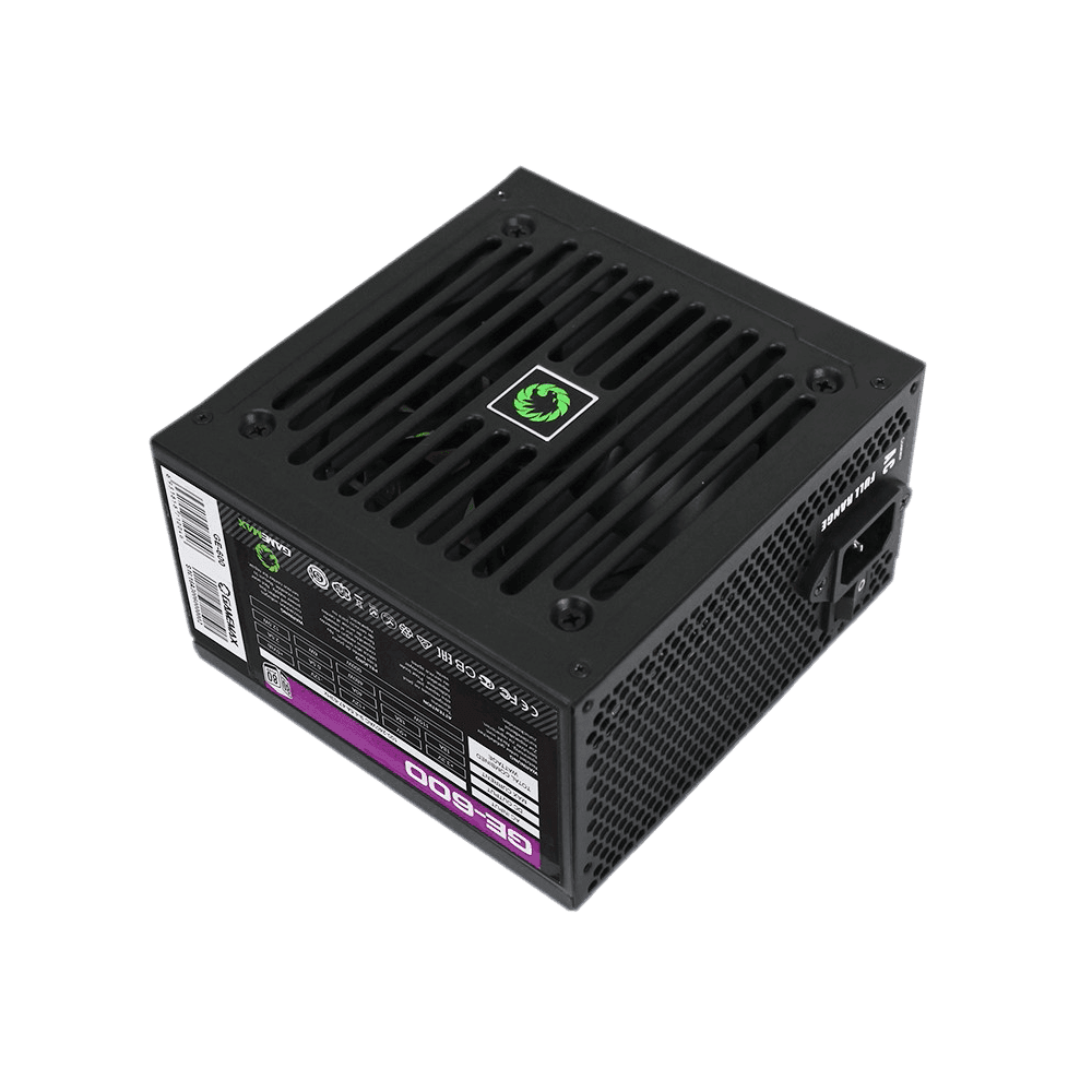 Коробочный блок питания ATX GameMax GE-600 APFC 12В Черный