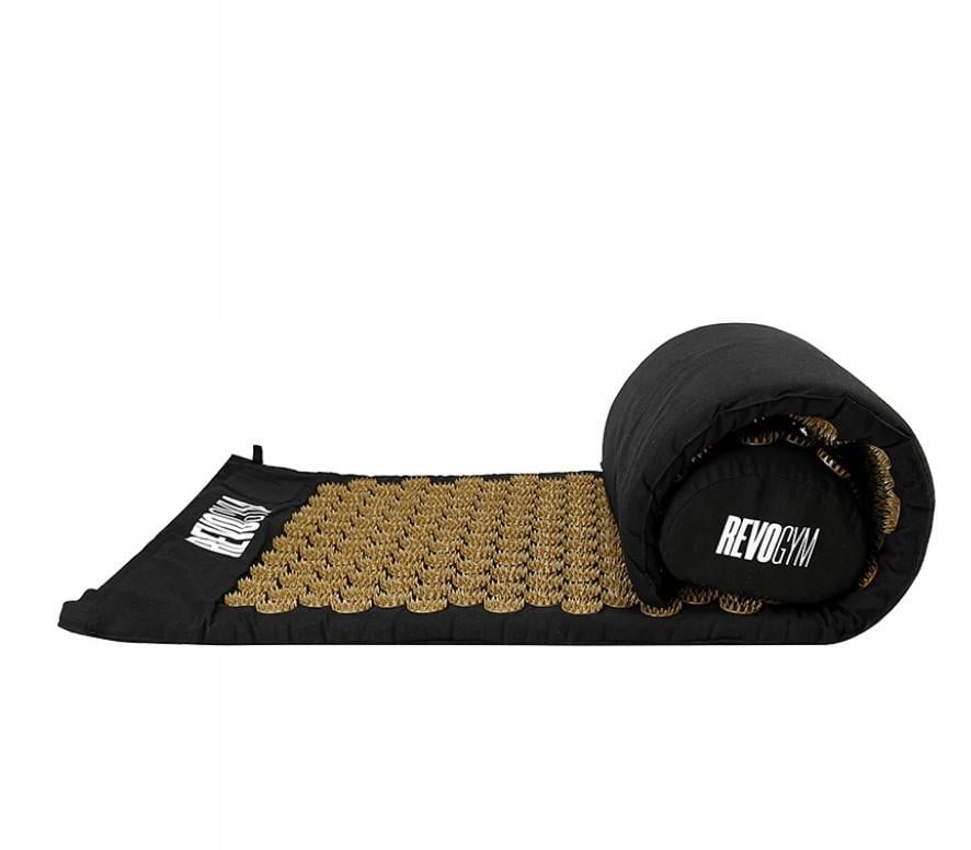 Масажний акупунктурний килимок з подушкою AKUMATA SHARK від болю в спині Gold (id_1197) - фото 9