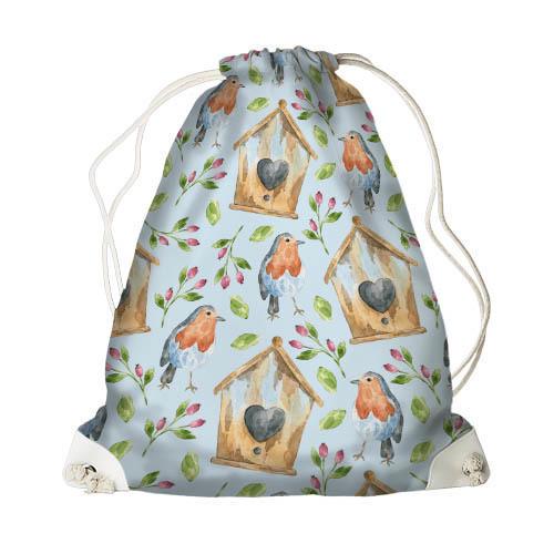 Рюкзак-мешок Presentville MINI Скворечники (DRM 17M018 WH) Рюкзак-мешок Presentville MINI Скворечники (DRM 17M018 WH)