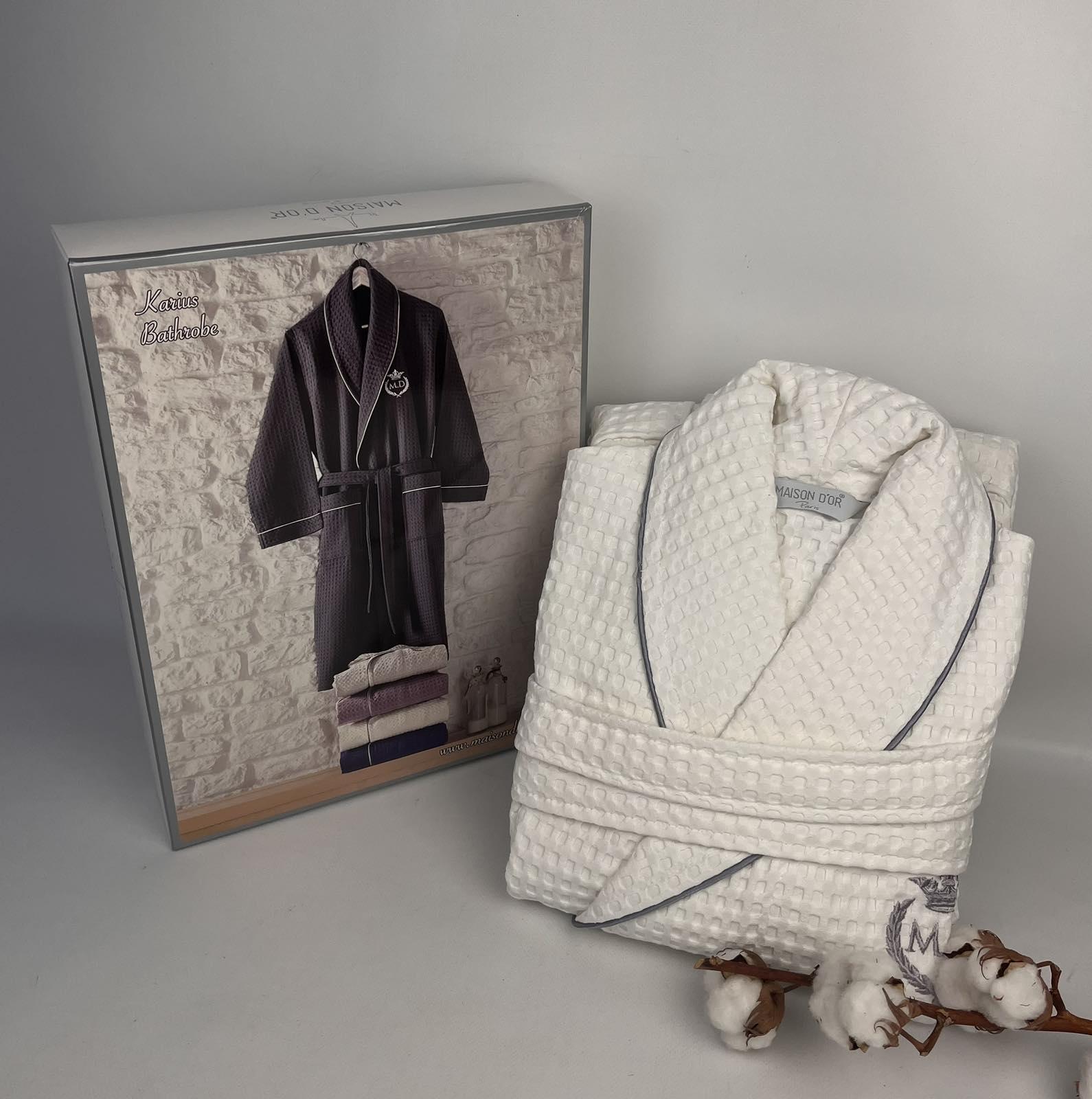 Халат мужской Maison D'or Karius M White (CN36582)
