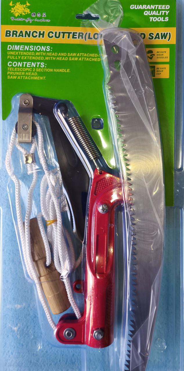 Сучкоріз садовий штанговий з пилкою - фото 2