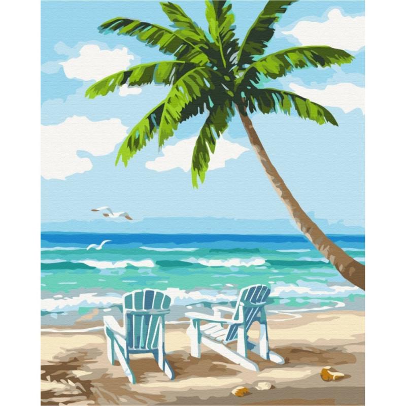 Картина по номерам Brushme Море на двоих 40х50 см (BS51598)