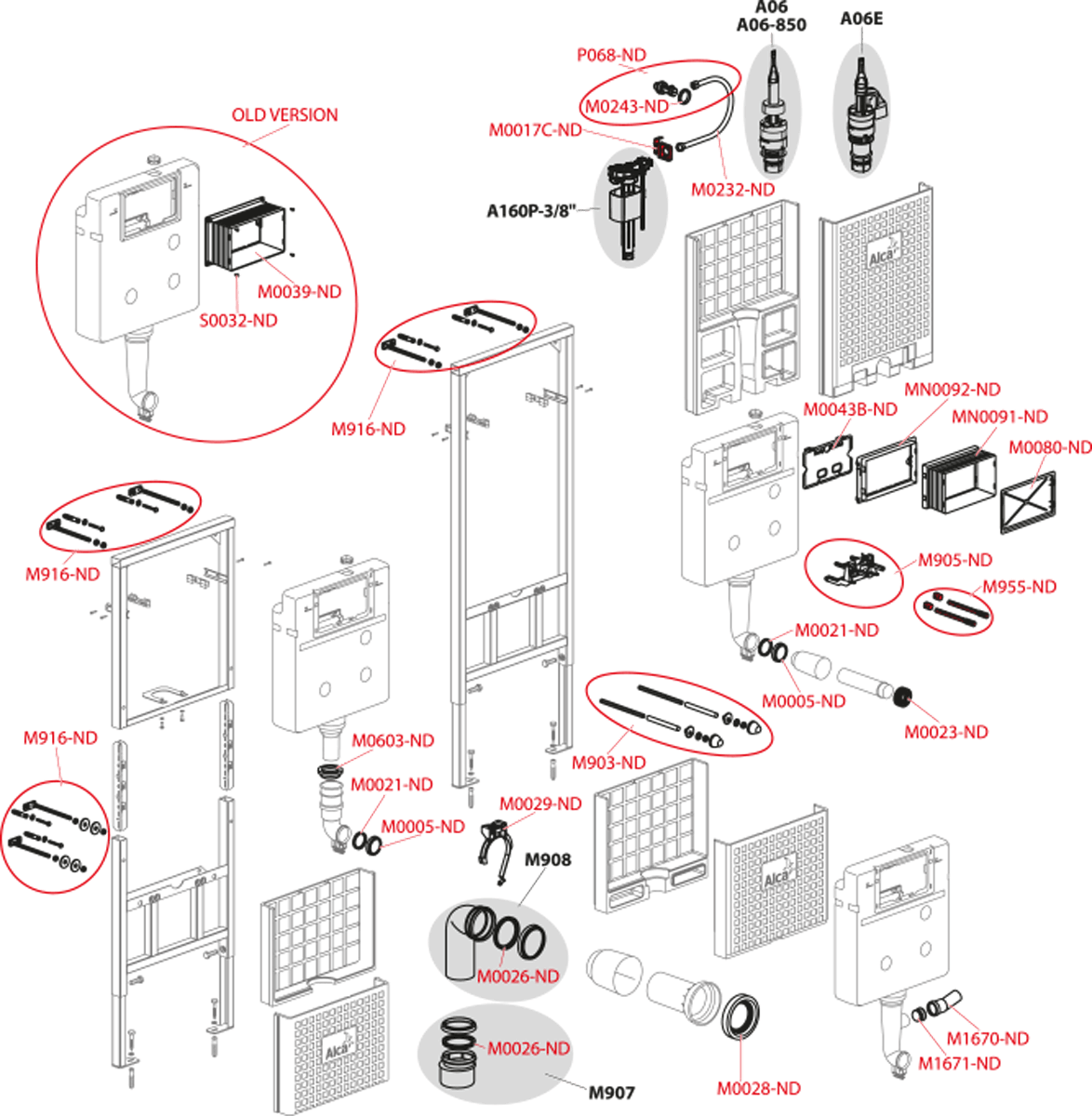 Инсталляционная система для унитаза Alca Plast Jаdromodul A102/1200 (93084) - фото 3