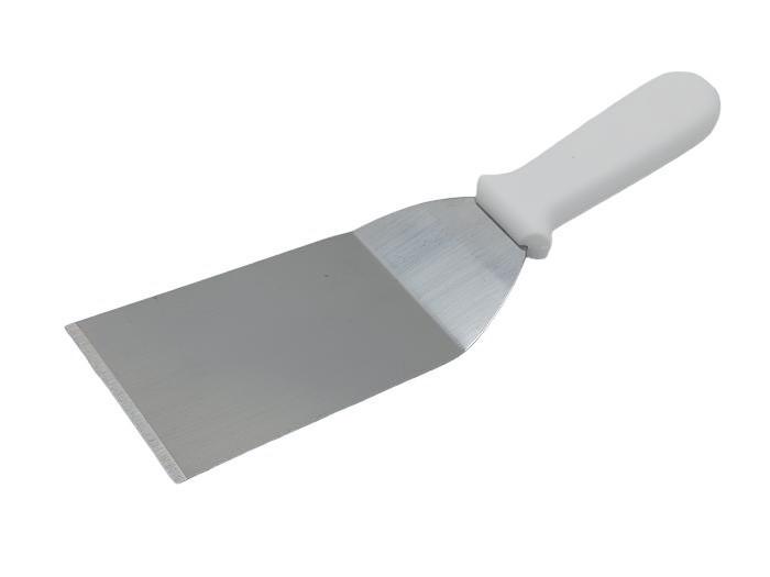 Шпатель різак для тіста вигнутий з нержавіючої сталі L 29 см 18x8 см (18537)