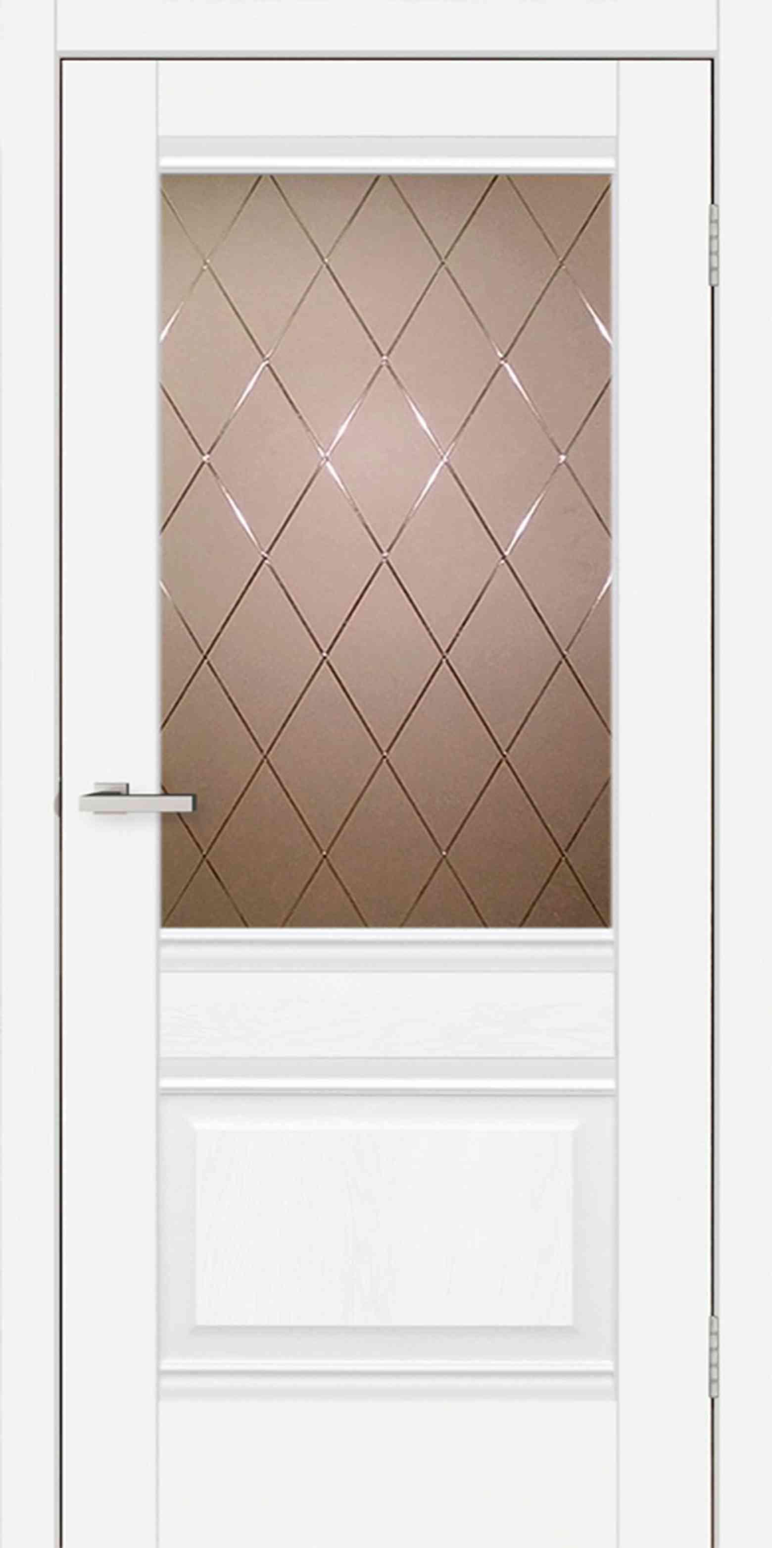 Дверь межкомнатная Doors Smart С070 CD ПВХ 600x2000 мм Дуб маренго