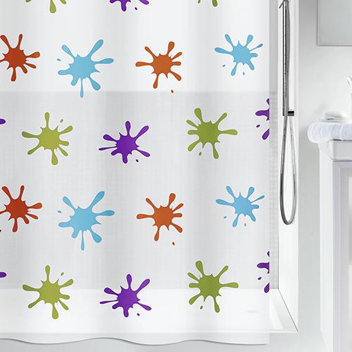 Шторка для ванной комнаты Spirella SPLASH 10.16133 180х200 см Разноцветный (35407)