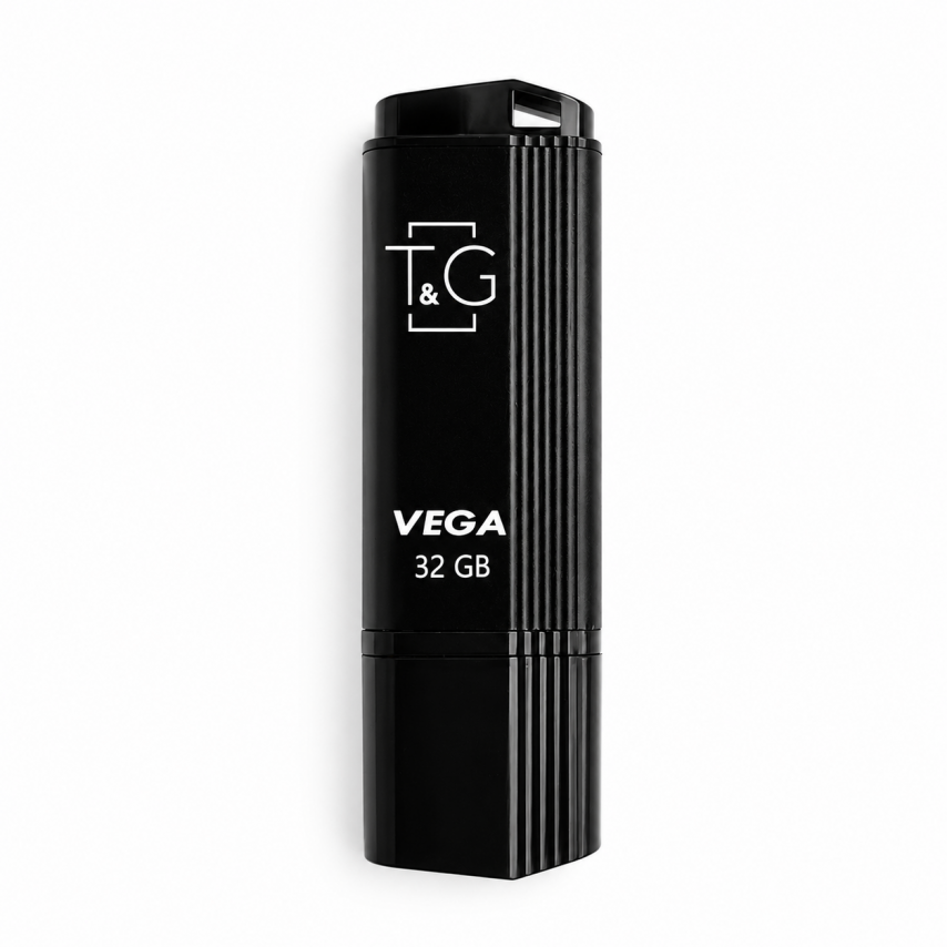 Флеш-пам'ять USB T&G Vega 32GB USB 2.0 (121) Black Флеш-пам'ять USB T&G Vega 32GB USB 2.0 (121) Black