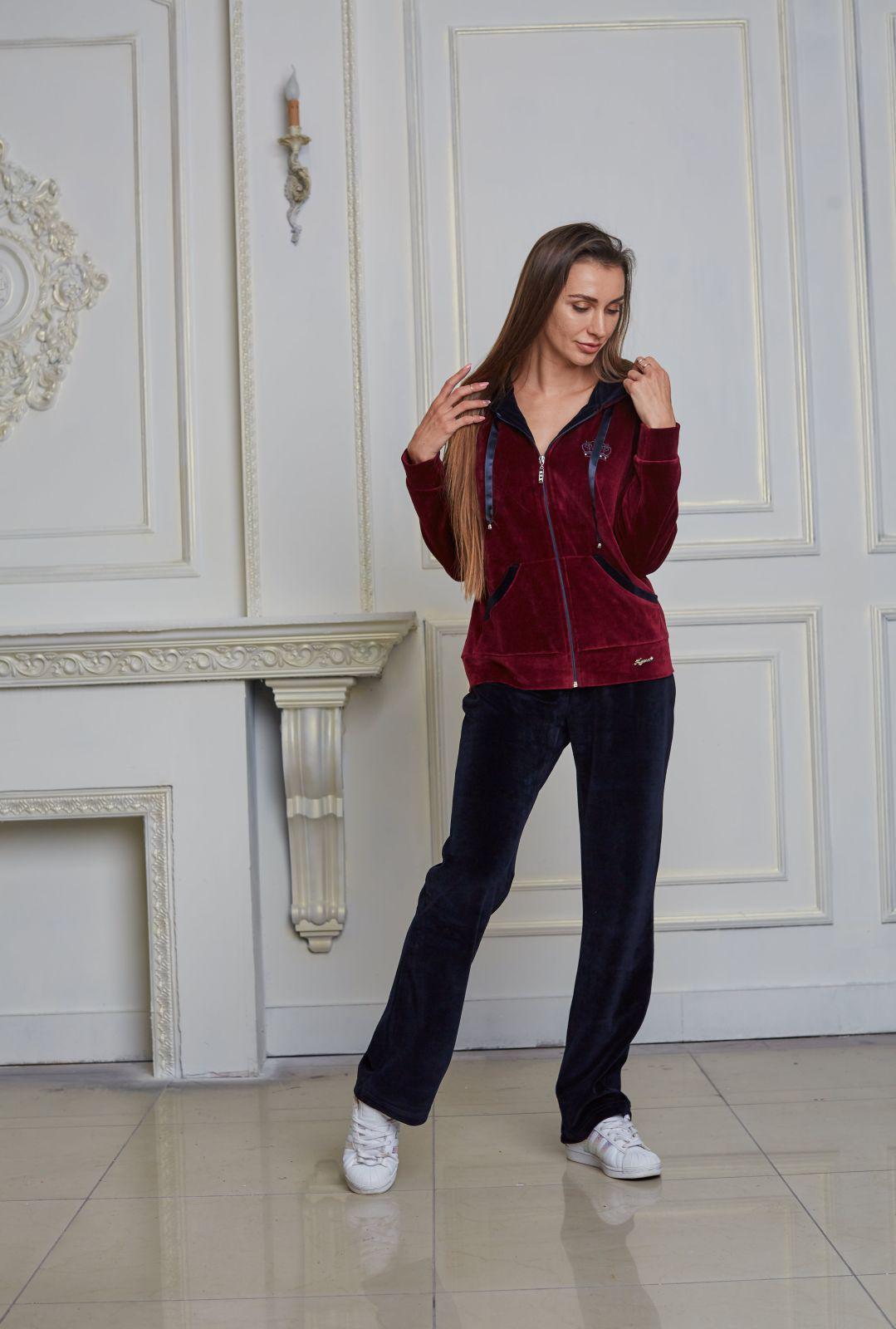 Костюм домашній Jayna р. 46 Burgundy (3091 2610-1)