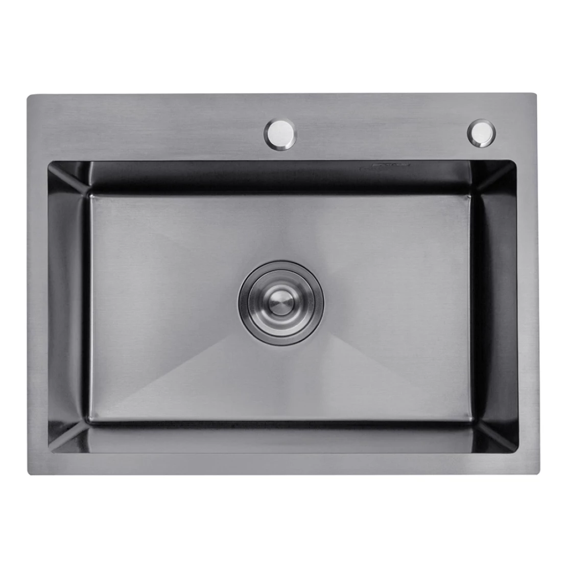 Мойка для кухни Kroner KRP Schwarze 5843HM ​​PVD 3/1 мм из нержавеющей стали (CV022794)