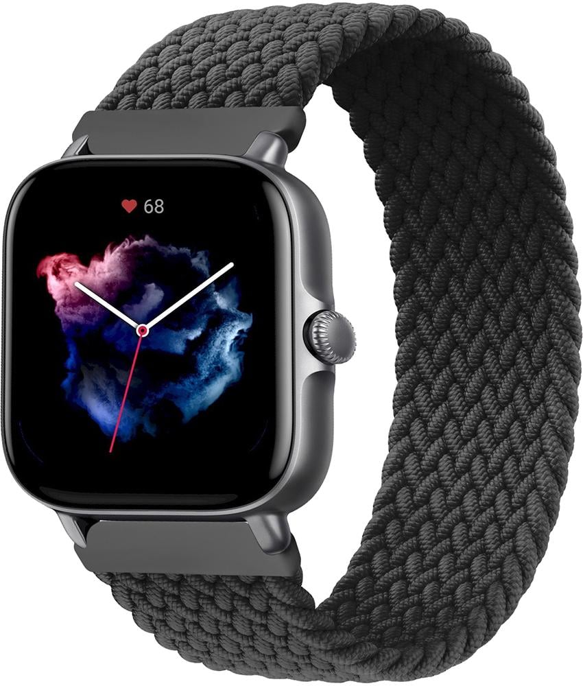 Ремешок Solo Loop для Amazfit GTS 3 (135 мм) Black (25184-2B)
