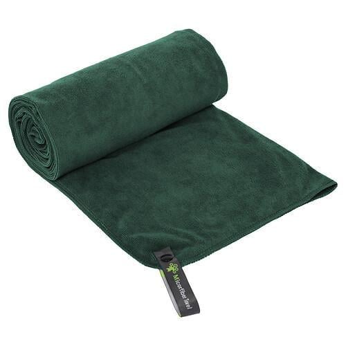 Полотенце спортивное 4monster T-EFT-150 EVA CASE TERRY TOWEL из микрофибры в чехле 75х150 см Зеленый (31807853)