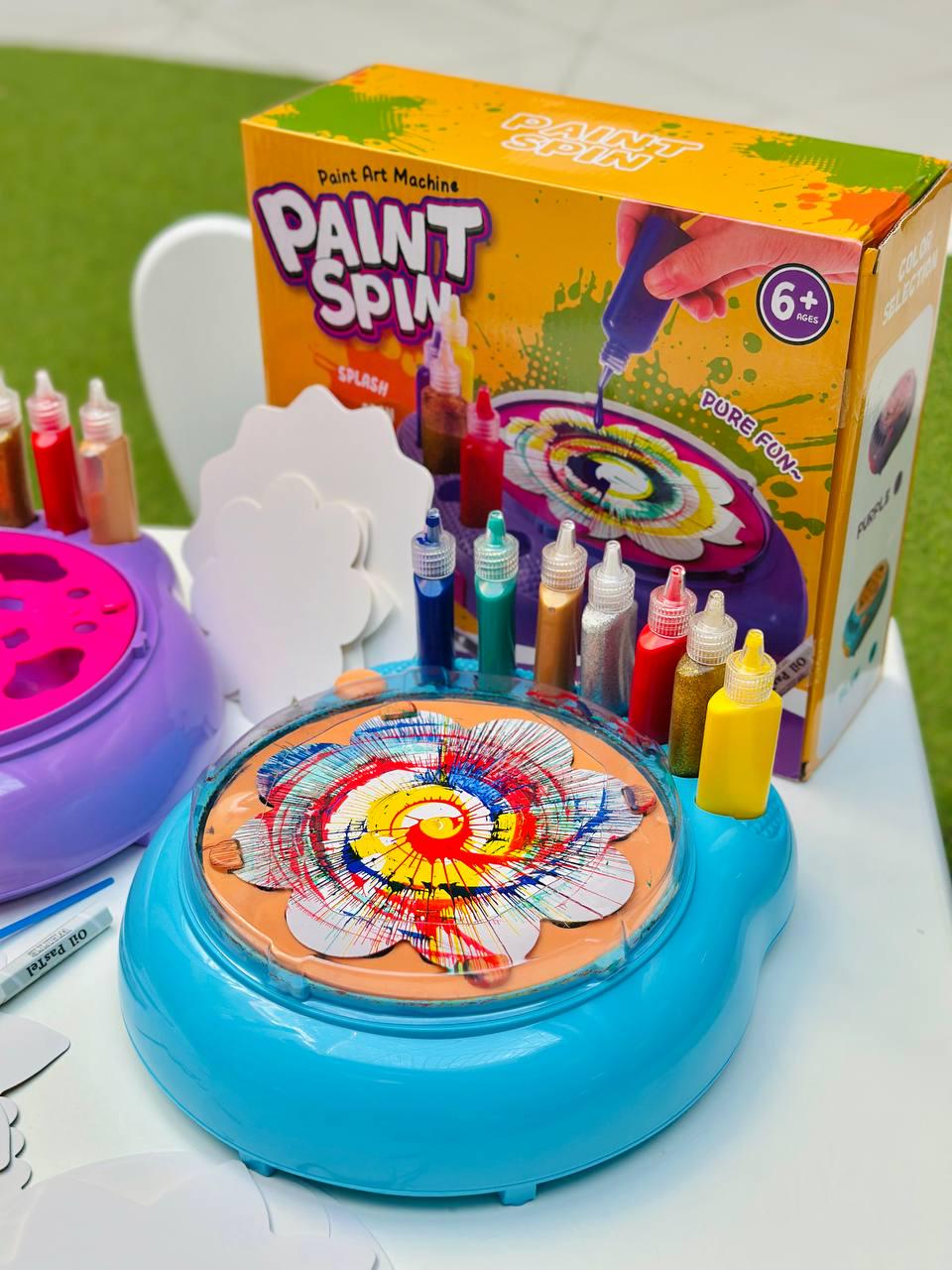 Набор для рисования Paint spin Голубой (2404)