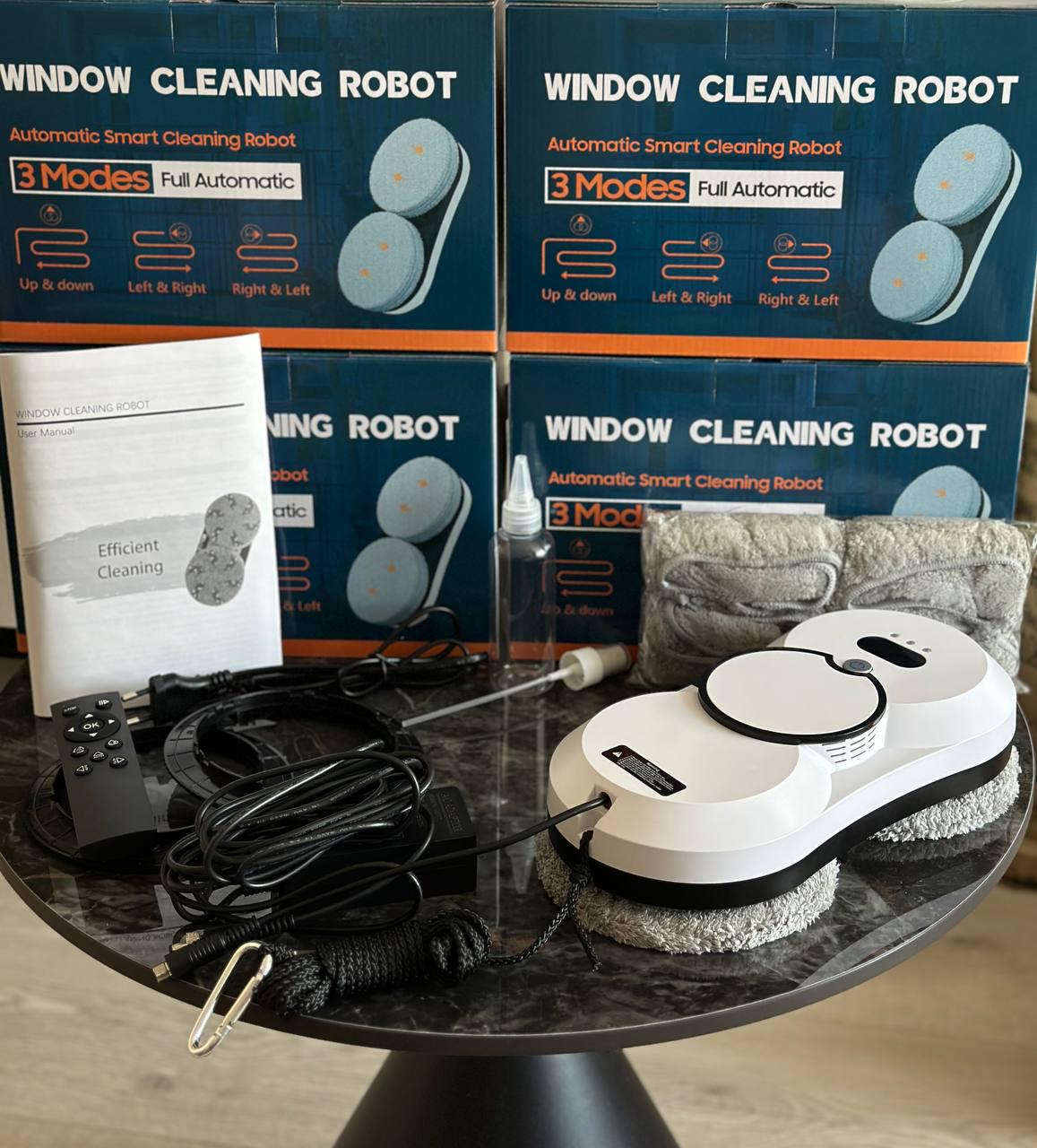 Робот для мойки окон 295х130х75 мм Белый - фото 2 Робот для мойки окон 295х130х75 мм Белый - фото 2