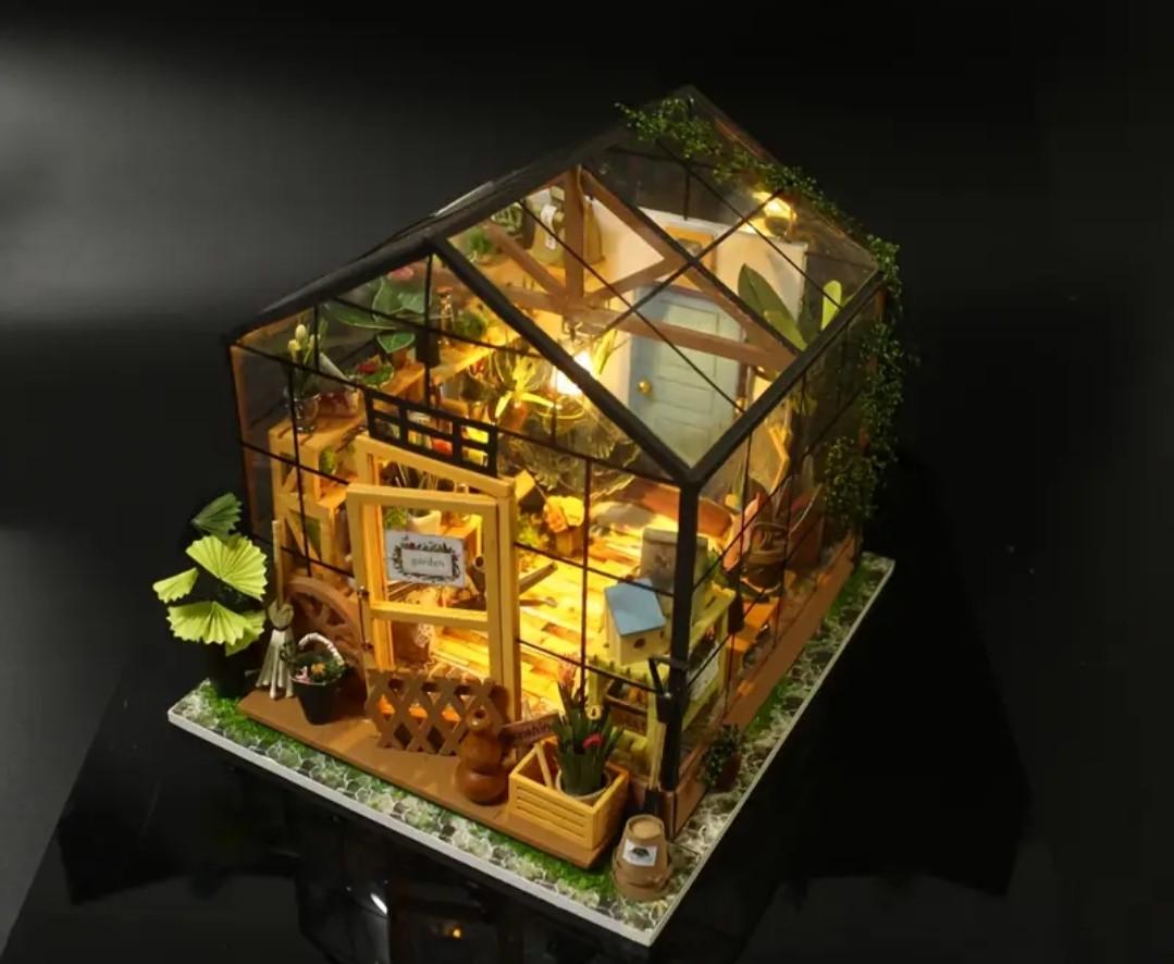 Конструктор румбокс 3D DIY DollHouse RoboTime Теплица (2509279481) - фото 2 Конструктор румбокс 3D DIY DollHouse RoboTime Теплица (2509279481) - фото 2