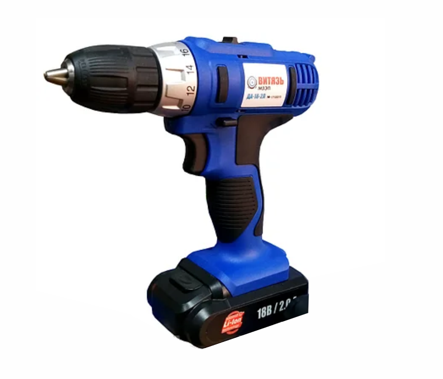 Шуруповерт аккумуляторный Витязь ДА-18/2 Л