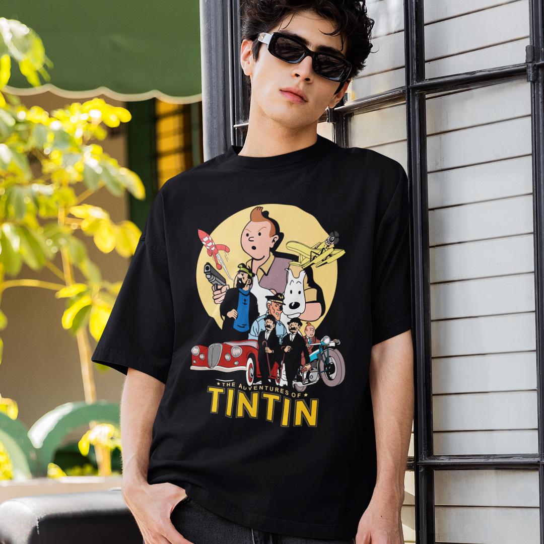 Футболка унисекс Tin Tin Adventures of Tin Tin XS Черный (0000013482) Футболка унисекс Tin Tin Adventures of Tin Tin XS Черный (0000013482)