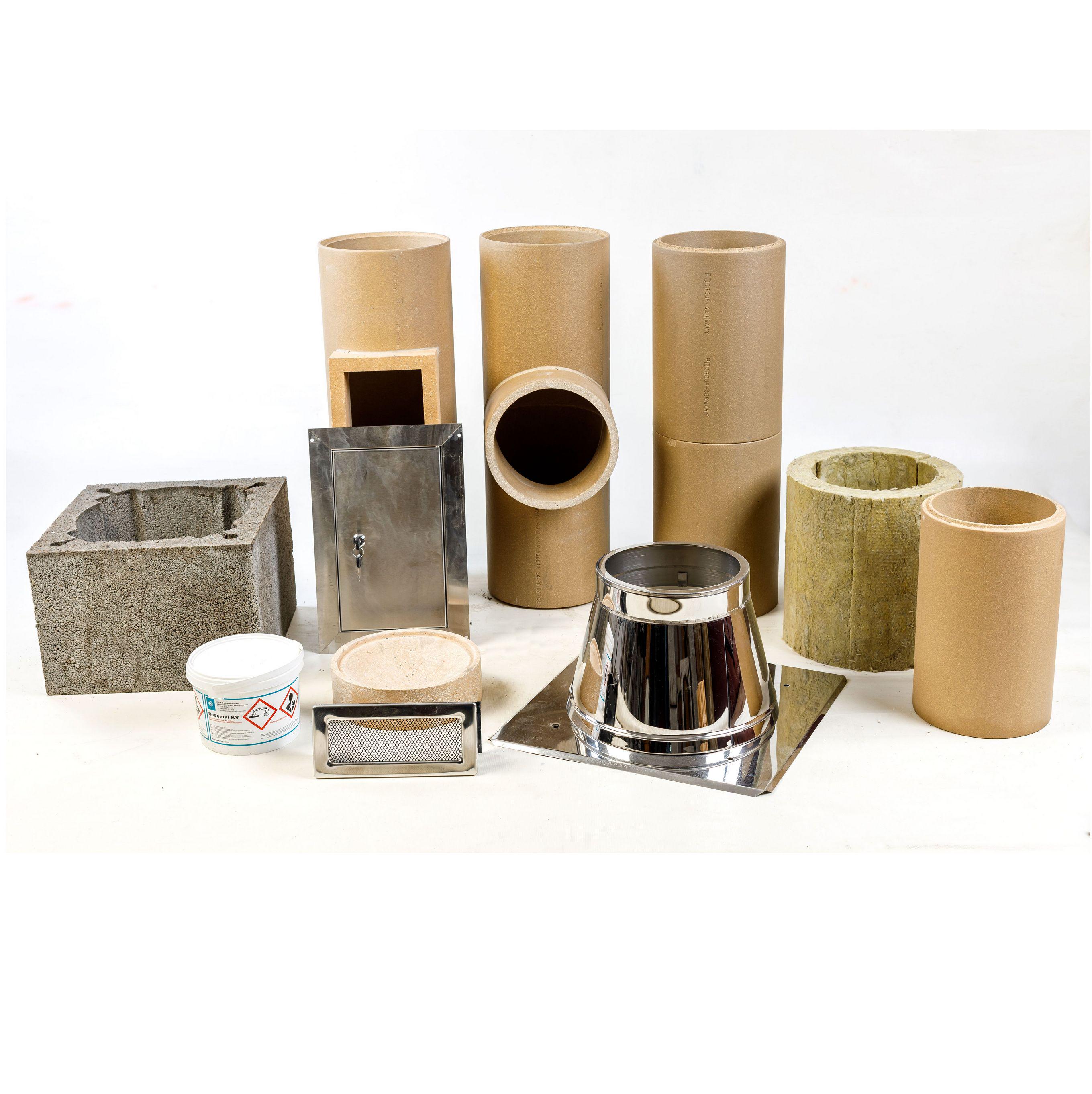 Димохід керамічний КЕРАМІЯ D250 6 м (2407256492)