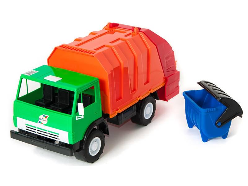 Іграшкова машинка Orion 273 Сміттєвоз Х2 зі сміттєвим баком (22009183)