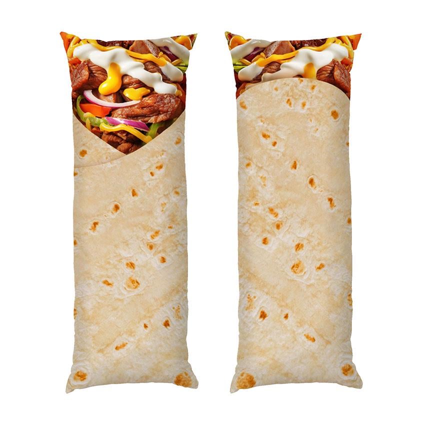Подушка дакимакура Шаурма с говядиной габардин 150х50 см (112368-3)