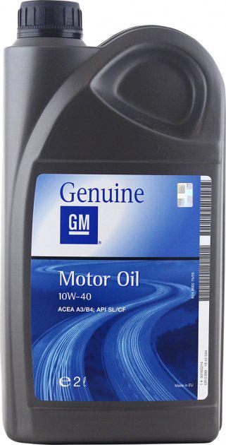 ᐉ Масло моторное GM Motor Oil 10W-40 2 л (488)
