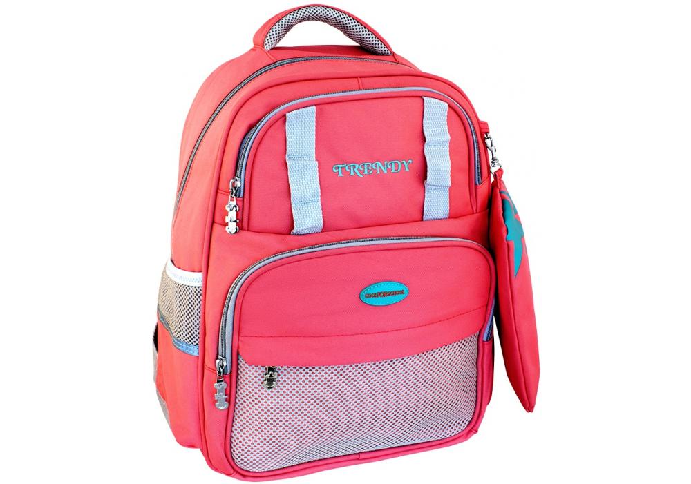 Рюкзак школьный Cool For School Trendy 38x30x14 см 16-25 л Red (CF86538)