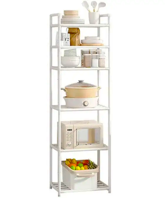 Полиця підлогова YH9909 на 6 ярусів 41x33x180 см (27415544) Полиця підлогова YH9909 на 6 ярусів 41x33x180 см (27415544)