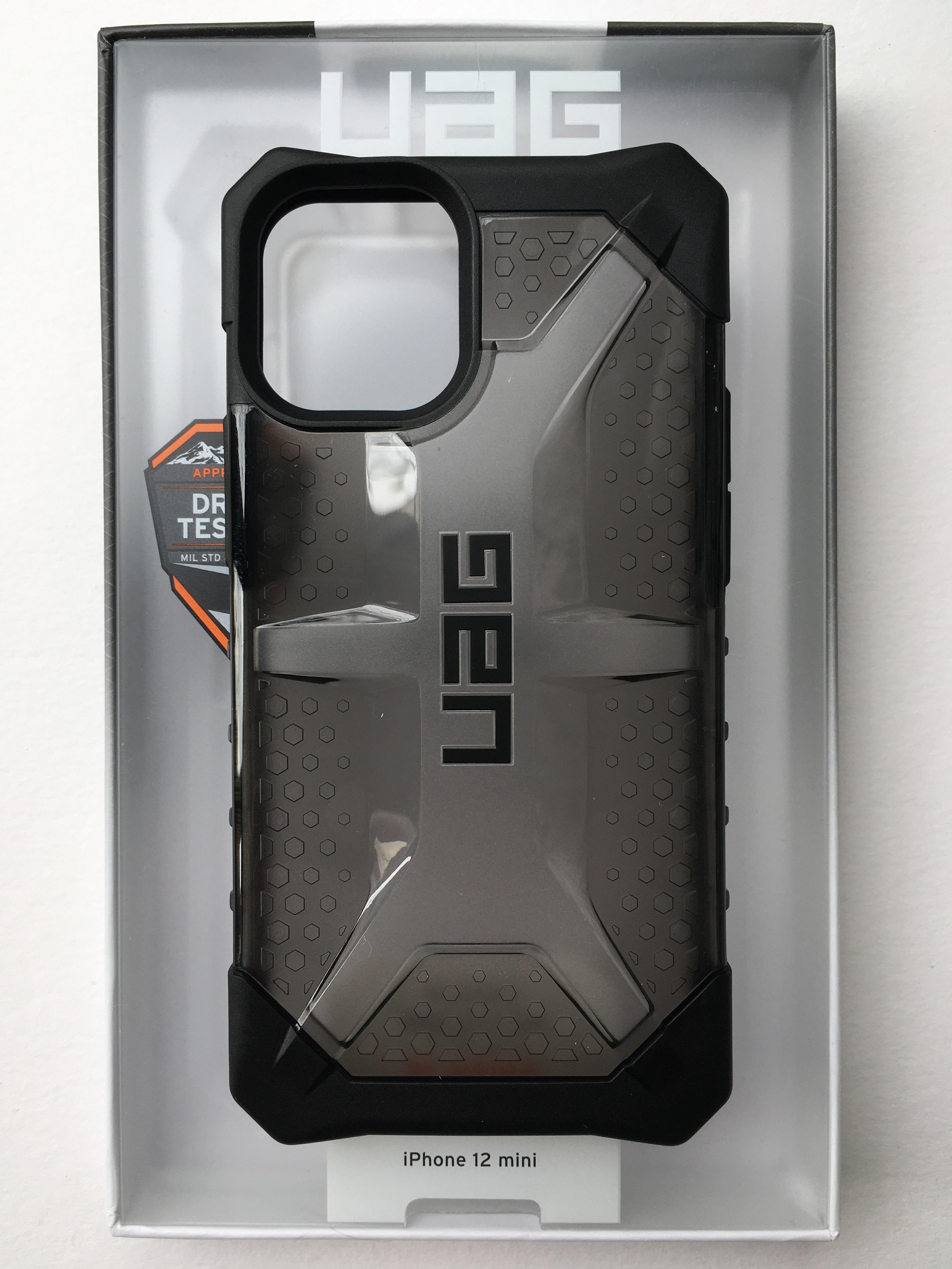 Чехол милитари противоударный UAG Plasma 112343113131 для Iphone 12 Mini (5.4") Ash - фото 7