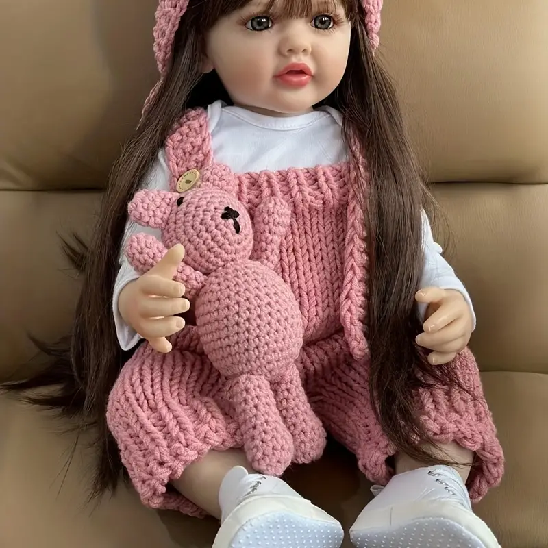 Кукла Реборн реалистичная девочка Виктория 55 см - фото 2