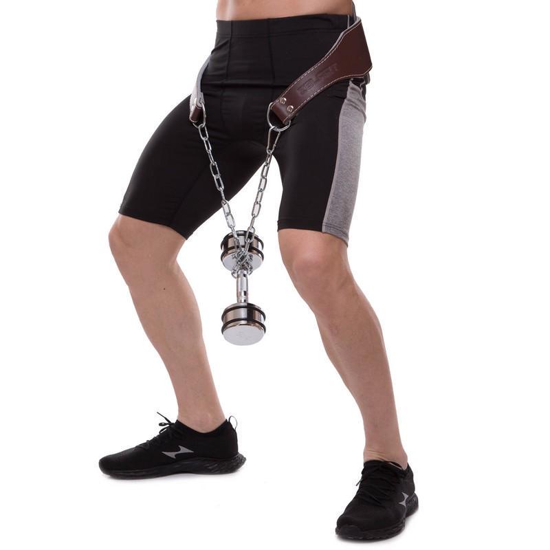 Пояс для отягощений SB-165125 Коричневый (34363032) - фото 3