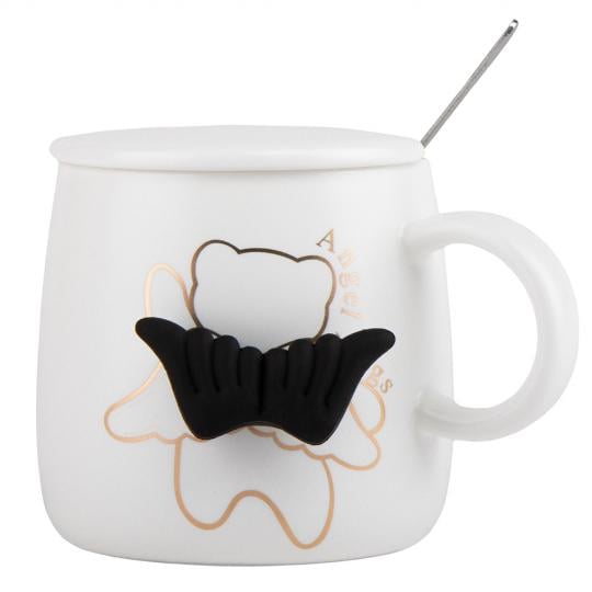 Кружка керамическая Elisey Ангел 350 мл Белый (9111-011)