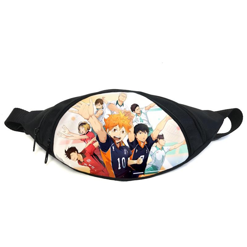 Поясная сумка-бананка Haikyuu GB H 020 Черный (2127523008)