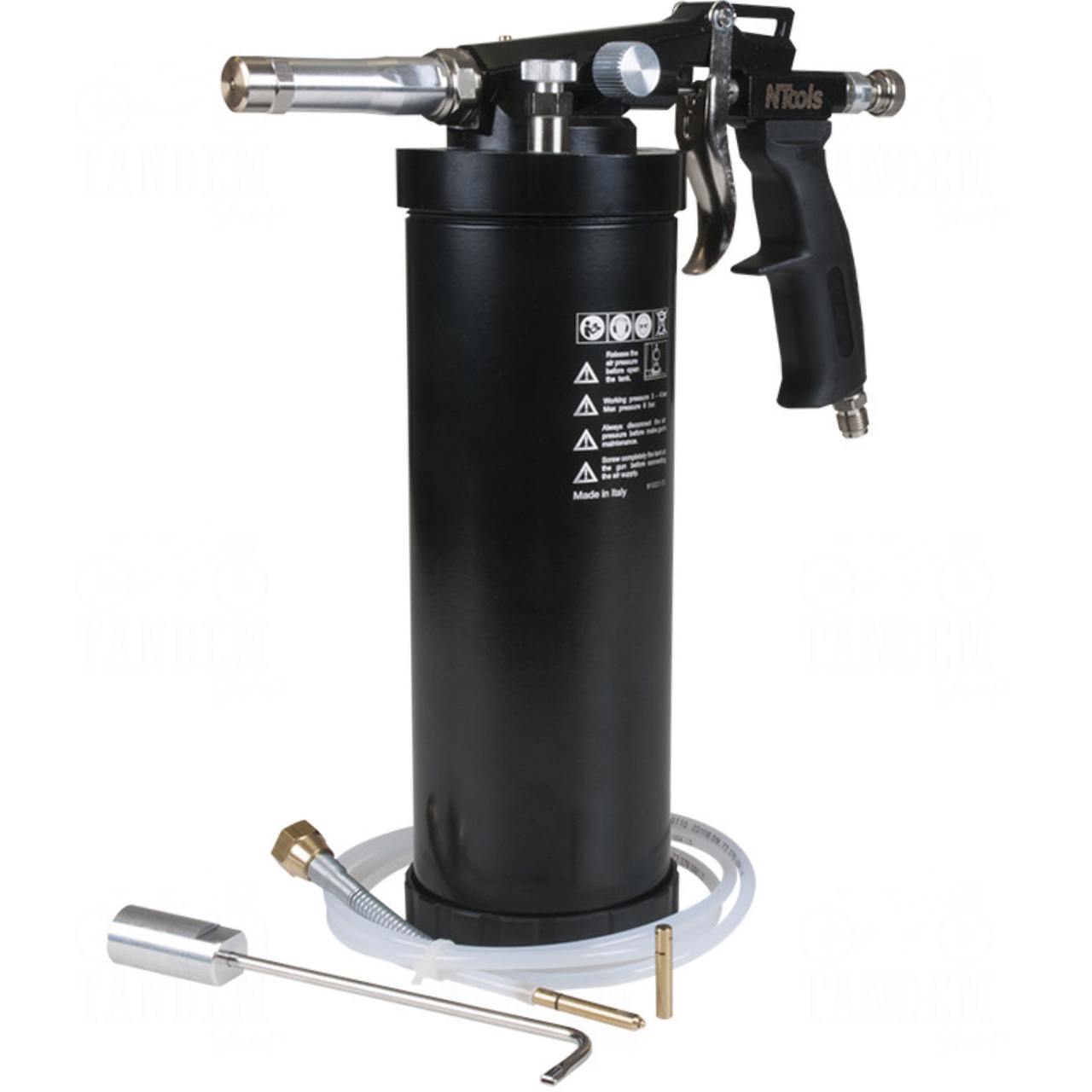 Пистолет-распылитель APP NTools BS 2 WBS для нанесения защитных и консервирующих покрытий с баллоном