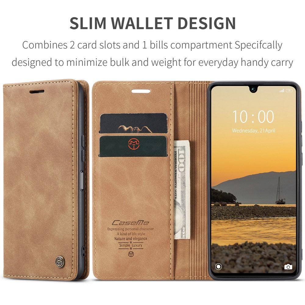 Чехол книжка с магнитом Xiaomi Poco C65 CaseMe Brown (35389-30) - фото 2 Чехол книжка с магнитом Xiaomi Poco C65 CaseMe Brown (35389-30) - фото 2