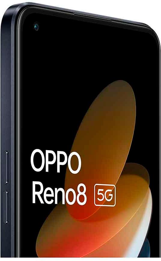 Смартфон OPPO Reno8 5G 8/256GB Shimmer Black - фото 3