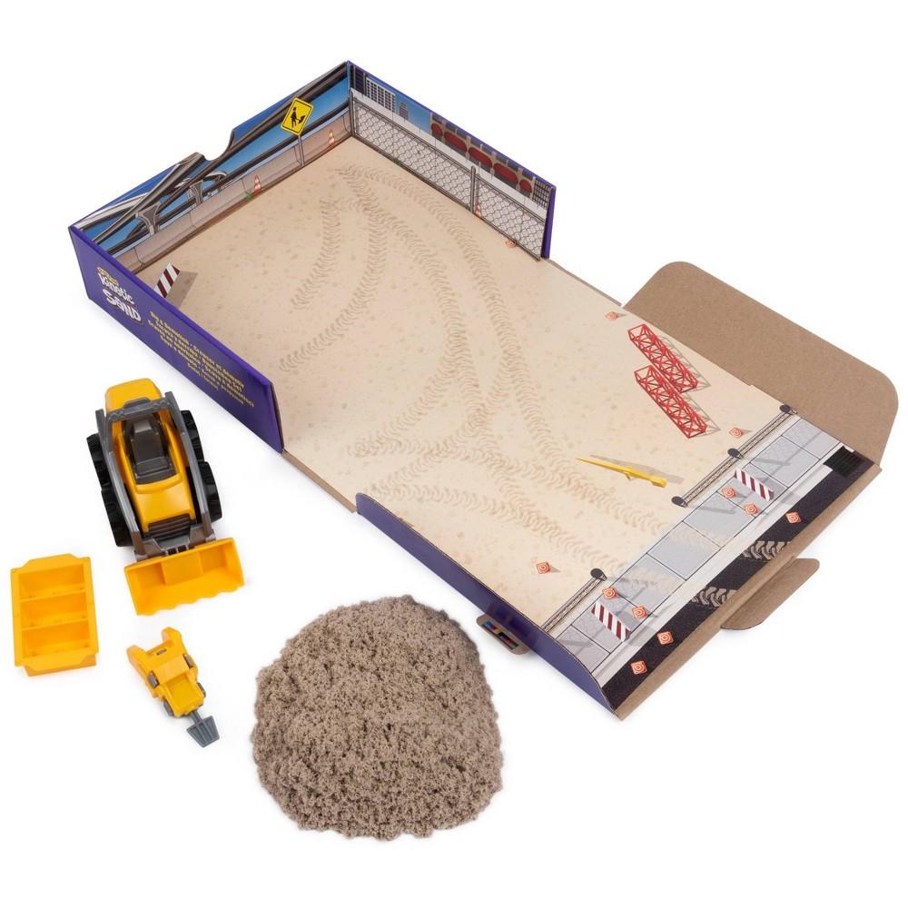 Кінетичний пісок Kinetic Sand Dig & Demolish із бульдозером (15397511) - фото 8