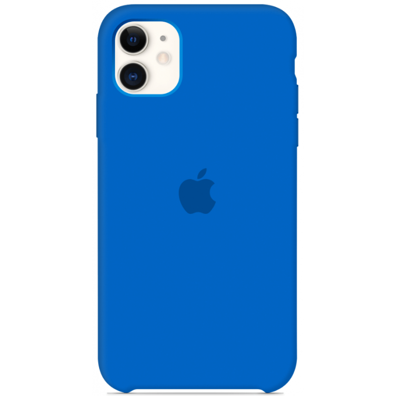 Чехол GoVern Silicone Case Full для Apple iPhone 11 Royal Blue