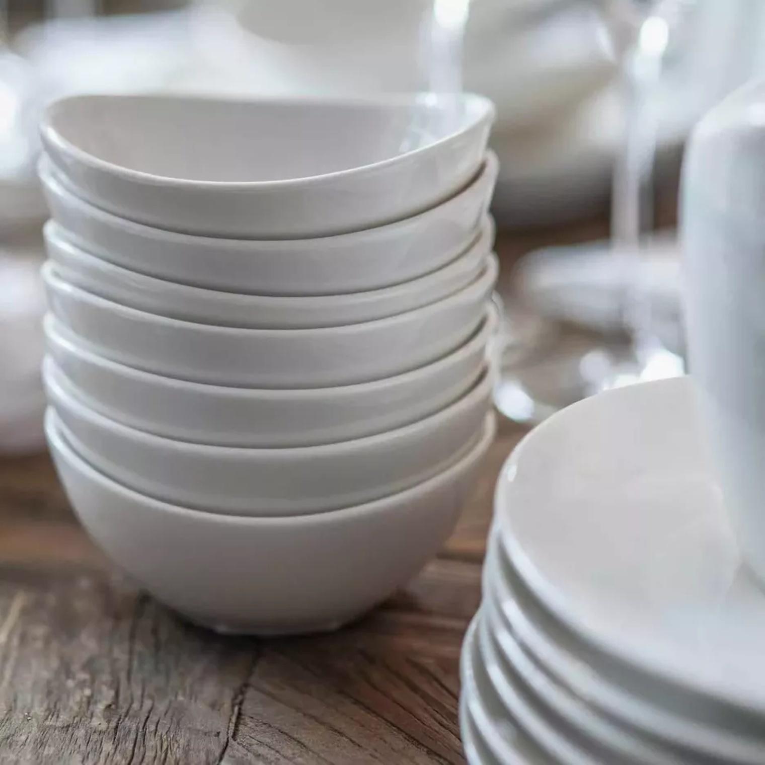 Тарілка глибока фарфорова DUKA TIME 22 см Белый (1210853) - фото 3 Тарілка глибока фарфорова DUKA TIME 22 см Белый (1210853) - фото 3