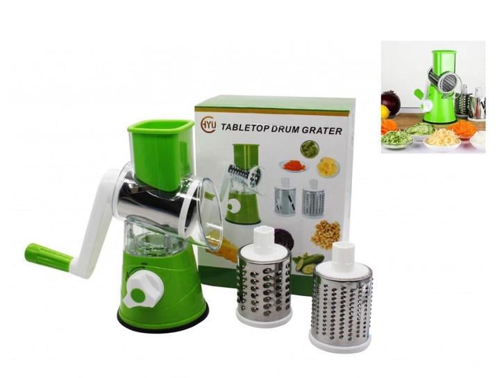 Овочерізка ручна механічна Tabletop Drum Grater для овочів та фруктів