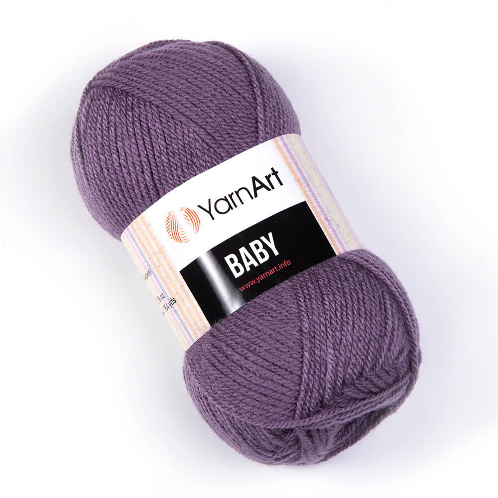 Пряжа YarnArt Baby 852 Темная лаванда (6028)